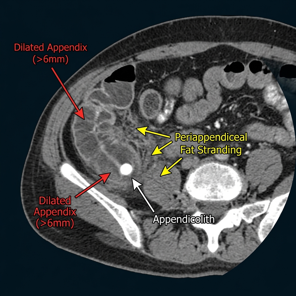 CT Abdomen: Diagnosing Acute Appendicitis