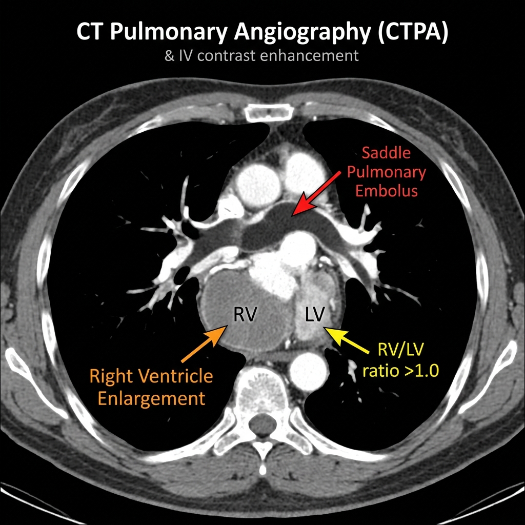 CT Pulmonary Angiography: Diagnosing Pulmonary Embolism